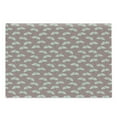 thumbnail image 1 of Botanical Cutting Board, Ginkgo Leaves Pattern Retro Effect Garden Rural Field Flowers, Decorative Tempered Glass Cutting and Serving Board, Large Size, Mauve Taupe Mint Green, by Ambesonne, 1 of 1