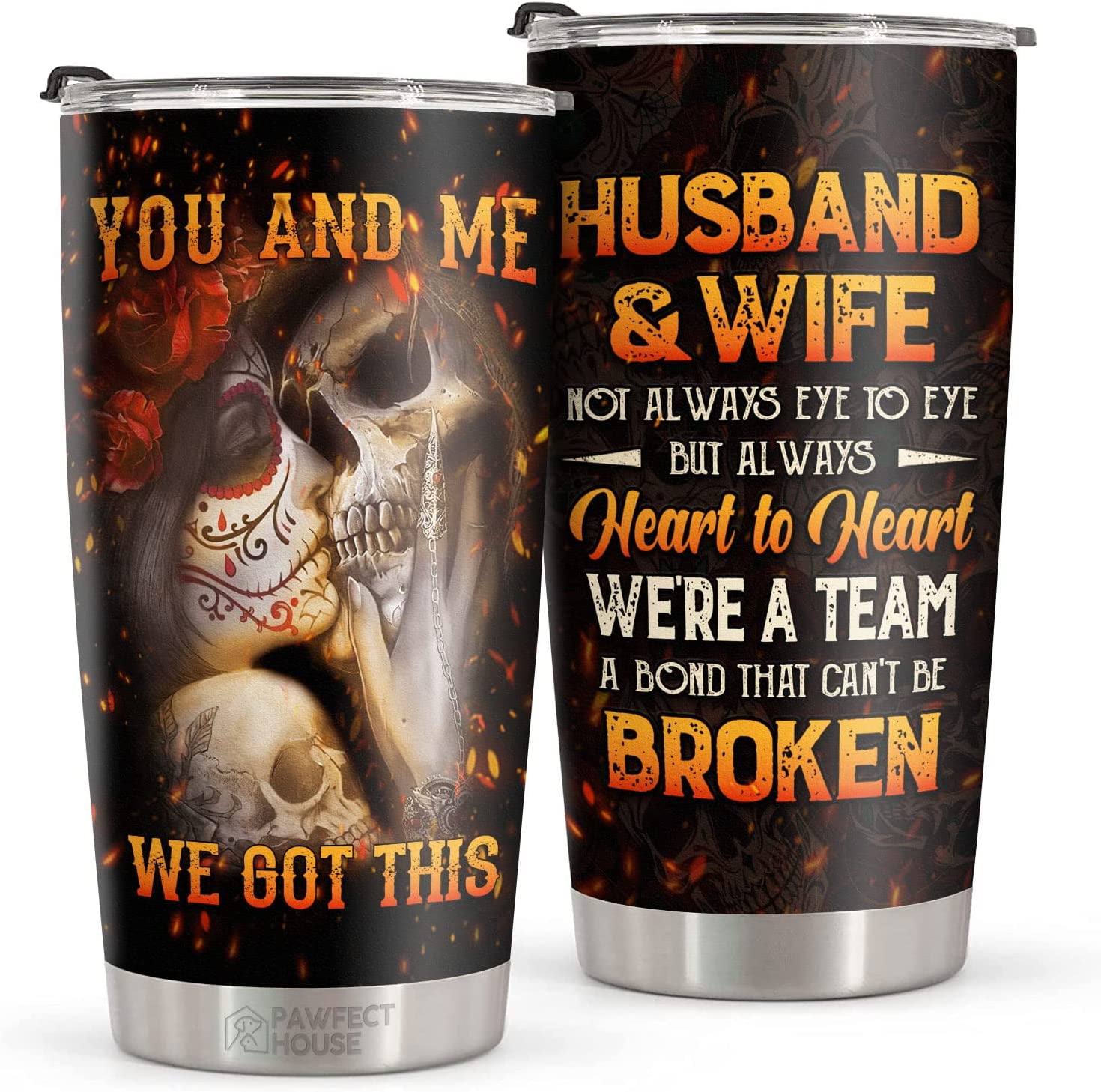 This gift set is a very unique and funny anniversary gift for your special  someone! Two stainless-steel …