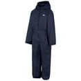 thumbnail image 3 of (Size 5/Size 6, Navy Blue) - Trespass Kids' Waterproof Drip Drop Outdoor Rain Suit, 3 of 6