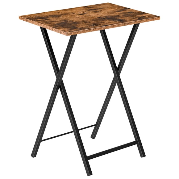 HOOBRO TV Tray, Folding TV Table, Stable Snack Table for Small Space, Portable Sofaside Table, Easy Assembly and Storage, Ideal f