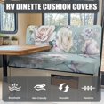 thumbnail image 4 of Hummingbirds RV Seat Covers Roses and Peonies Breathable Soft Slipcover Cushion Covers Decor Camper Slip Covers for RV Furniture Protectors, 4 of 7