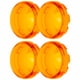 thumbnail image 1 of Cubierta de luz de marcha BuyWeek 4 piezas 6 cm/2,36 pulgadas Cubierta de lente de señal de giro de motocicleta, 1 of 9