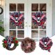 thumbnail image 5 of Wreath for Front Door, 2024 Upgrade 4th of July Patriotic Wreath Holiday Deco, 5 of 5