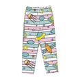 thumbnail image 4 of Haiem Space Doodle Women's Pajama Pants Ultra Lightweight Pjs Bottoms Sleepwear Bottom Pants With Pocket Drawstring-Medium, 4 of 9