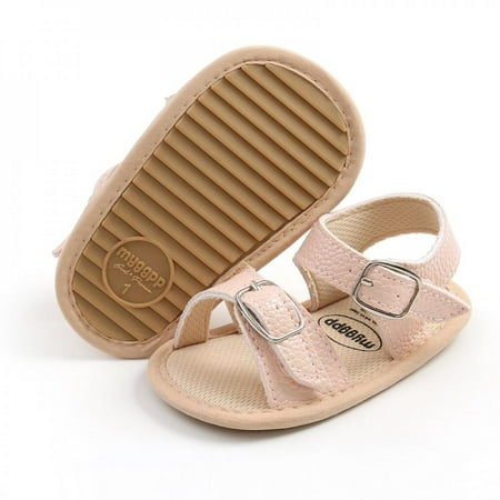 

Promotion!Summer Baby Kid Boy Girl Sandals Newborn Leather Soft Sole Crib Shoes