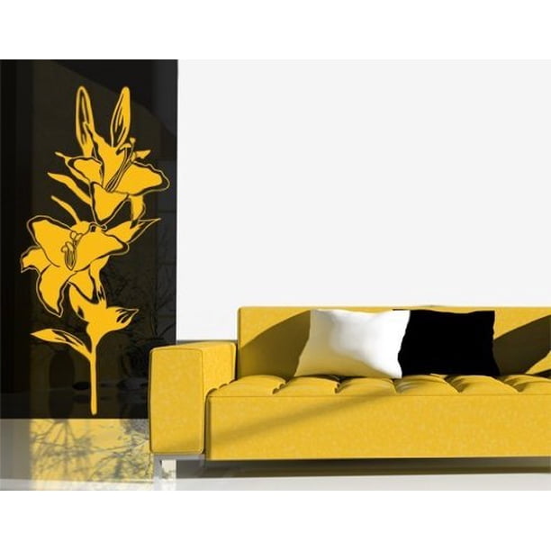 Get Flourish Lily Flower Wall Decal Wall Sticker Vinyl Wall Art For iPhone Free Wallpaper Flourish Lily Flower Wall Decal Wall Sticker Vinyl Wall Art Desktop Wallpaper Free