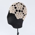 thumbnail image 6 of JUNTEX Womens Vintage Handmade Crochet Cotton Hat Summer Autumn Hollow Out Floral Knit, 6 of 15