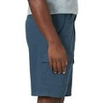 thumbnail image 2 of RYDCOT Fashion Men's Pocket Zipper Resilience Leisure Time Tooling Short Pants Blue XXL, 2 of 7