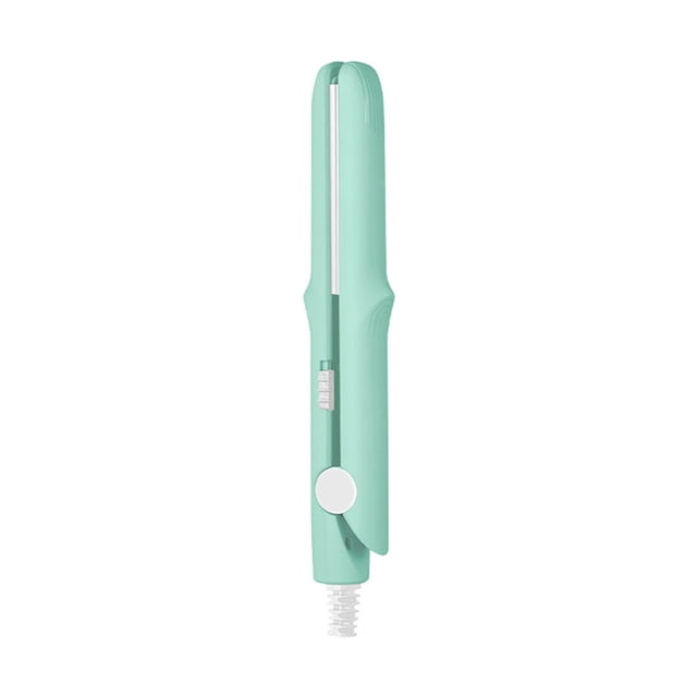 Compact Hair Straightener Mini Curling Iron Hair Straightener Portable Multifunction Ceramic Fast Heating Bangs Hair Curler Flat Iron Curling Wand
