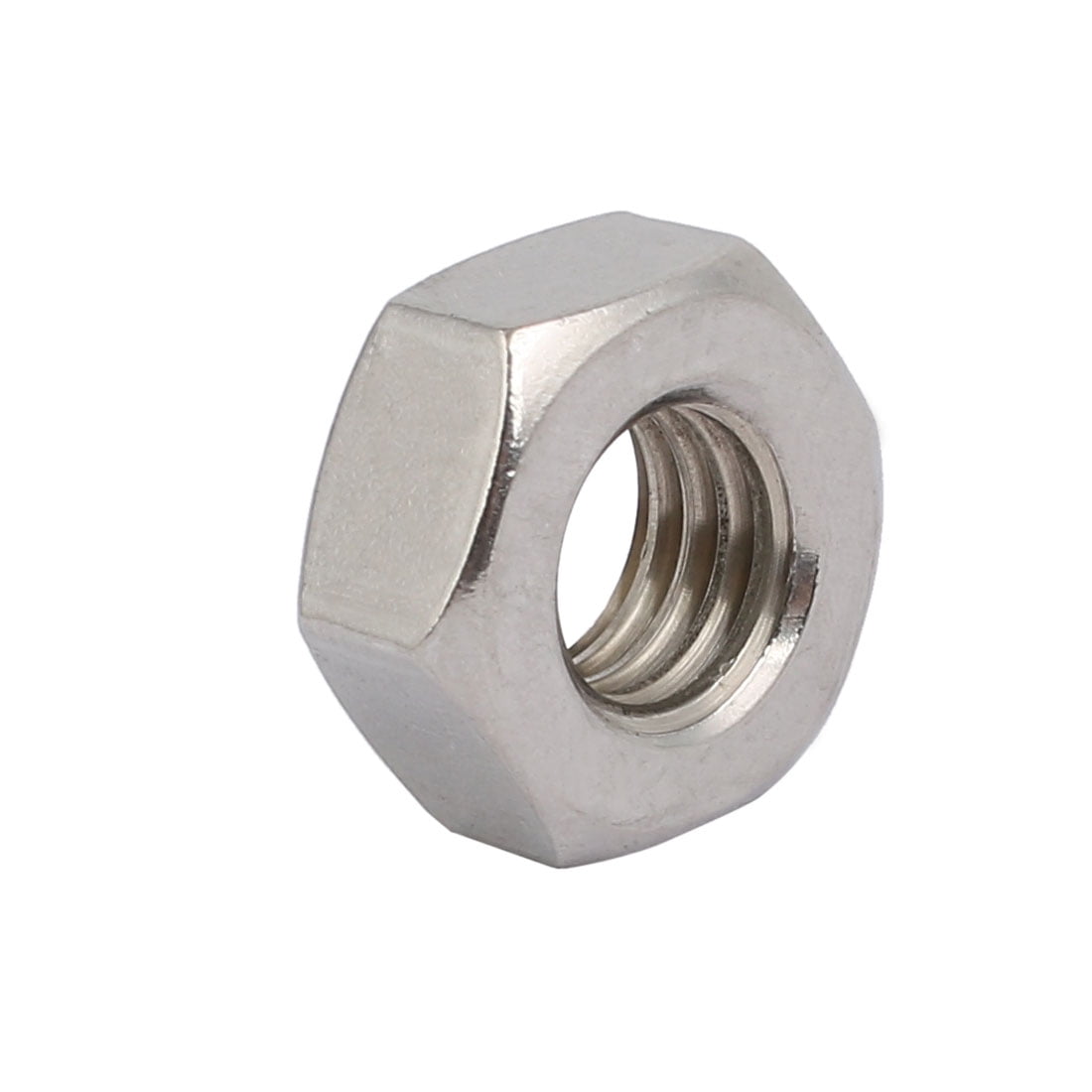 4pcs M8 X 1 Mm Pitch Stainless Steel Left Hand Thread Hex Nut Metric for sale online 
