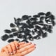 thumbnail image 1 of 1 bolsa de 100 accesorios para uñas con forma plana, accesorios para uñas Aurora Glass Drill, 1 of 5
