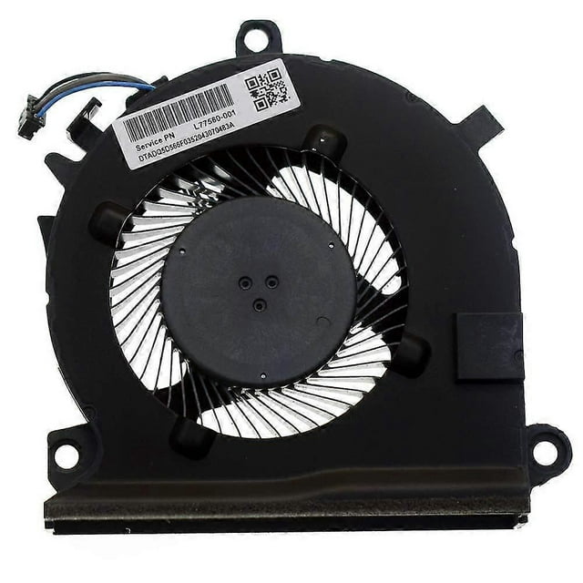 Laptop CPU Cooling Fan DFS2000055K0T DC5V 0.5A 4PIN for Pavilion Gaming 15-EC L77560-001