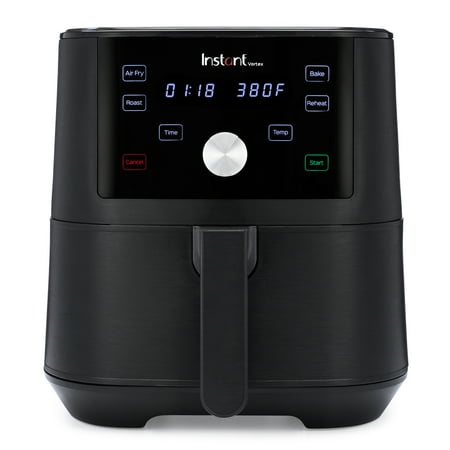 

Vortex 6-Quart Air Fryer Oven with Single Basket 4-in-1 Function Black