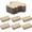 3.62 x 1.98 x 1.02 inches, variant on 50 Pack Paper Boxes, Foldable Rectangular Paper Box Packing Box for shipping, Storaging Small items, Brown, 3.62 x 1.98 x 1.02 inches