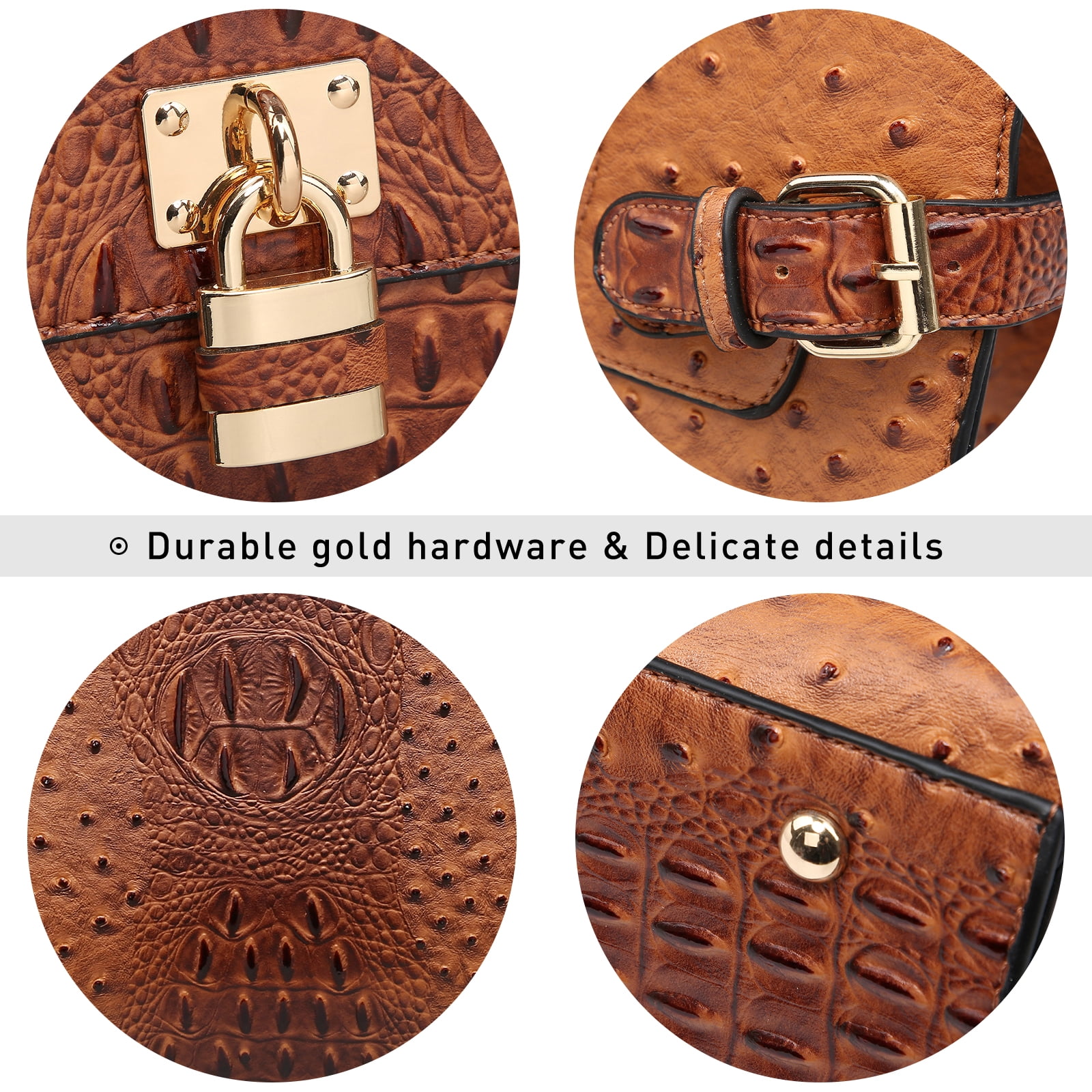 Top Handle Tote Handbags Work Shoulder Bags with Matching Wristlet Wallet for Women