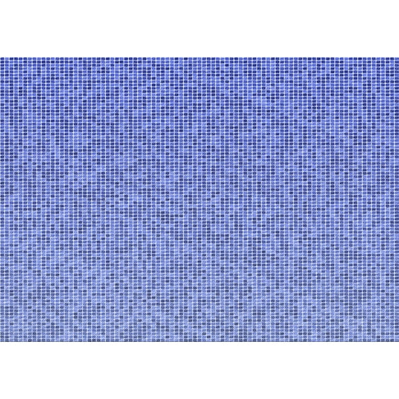 Ahgly Company Indoor Rectangle Patterned Ocean Blue Area Rugs, 7' x 10'