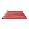 thumbnail image 2 of Ahgly Company Machine Washable Indoor Square Abstract Red Modern Area Rugs, 3' Square, 2 of 4