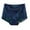 Blue, variant on Women's Large Size Medium And High Waist Abdomen And Buttocks Breathable Seamless Briefs And Underwear Blue L