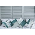 thumbnail image 4 of Ambesonne Throw Pillow Cover 4 Pack, , 20", Pale Cadet Blue and Teal, 4 of 7