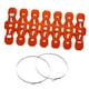 thumbnail image 1 of El protector térmico del tubo de escape de la motocicleta de 300 mm reemplaza el anti-escaldado profesional para piezas de repuesto de bicicletas cruz naranja Sunnimix Cubierta protectora de escape, 1 of 5