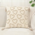 thumbnail image 4 of Valentine's Day Pillow Cover Heart Design Sofa Cushion Bedroom Decor Lumbar Support Pillow Case Soft Comfortable, 4 of 5