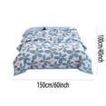 thumbnail image 3 of Mbxm (100*150) Air Conditioner,Ice Blankets For Hot Sleepers Ice Blanket For All Season Lightweight Summer Cotton Cooler Quilt For Hot Sleepers and Night Sweats Keep Cool Twin Size Soft, 3 of 7