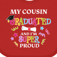 thumbnail image 4 of Inktastic My Cousin Graduated and I'm Super Proud Boys or Girls Baby Bib, 4 of 4