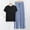 04 Black2, variant on Weiqiqre Silk Pajamas for Women Cooling Pajamas Matching Summer Sets Short sleeves Lounge Set Women