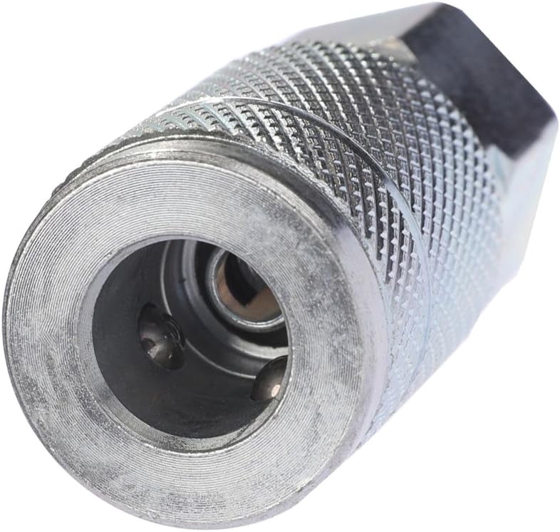 MKEUDQ-Automotive Air Coupler Set, 1/4 Inch Body Size, 1/4 Inch NPT Female Threads Size, Steel Air Compressor Hose Fittings