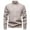 Khaki, variant on Men's Turtleneck Sweater Long Sleeve Cable Knit Stretch Pullover Casual Sweaters Fall Winter Warm Top (XL, Wine)