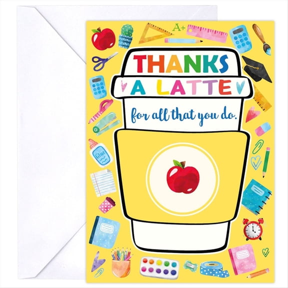 10pcs Teacher Gift Card Holders Appreciation Gifts Cards with Envelopes