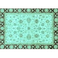 thumbnail image 1 of Ahgly Company Indoor Rectangle Oriental Light Blue Traditional Area Rugs, 7' x 10', 1 of 4
