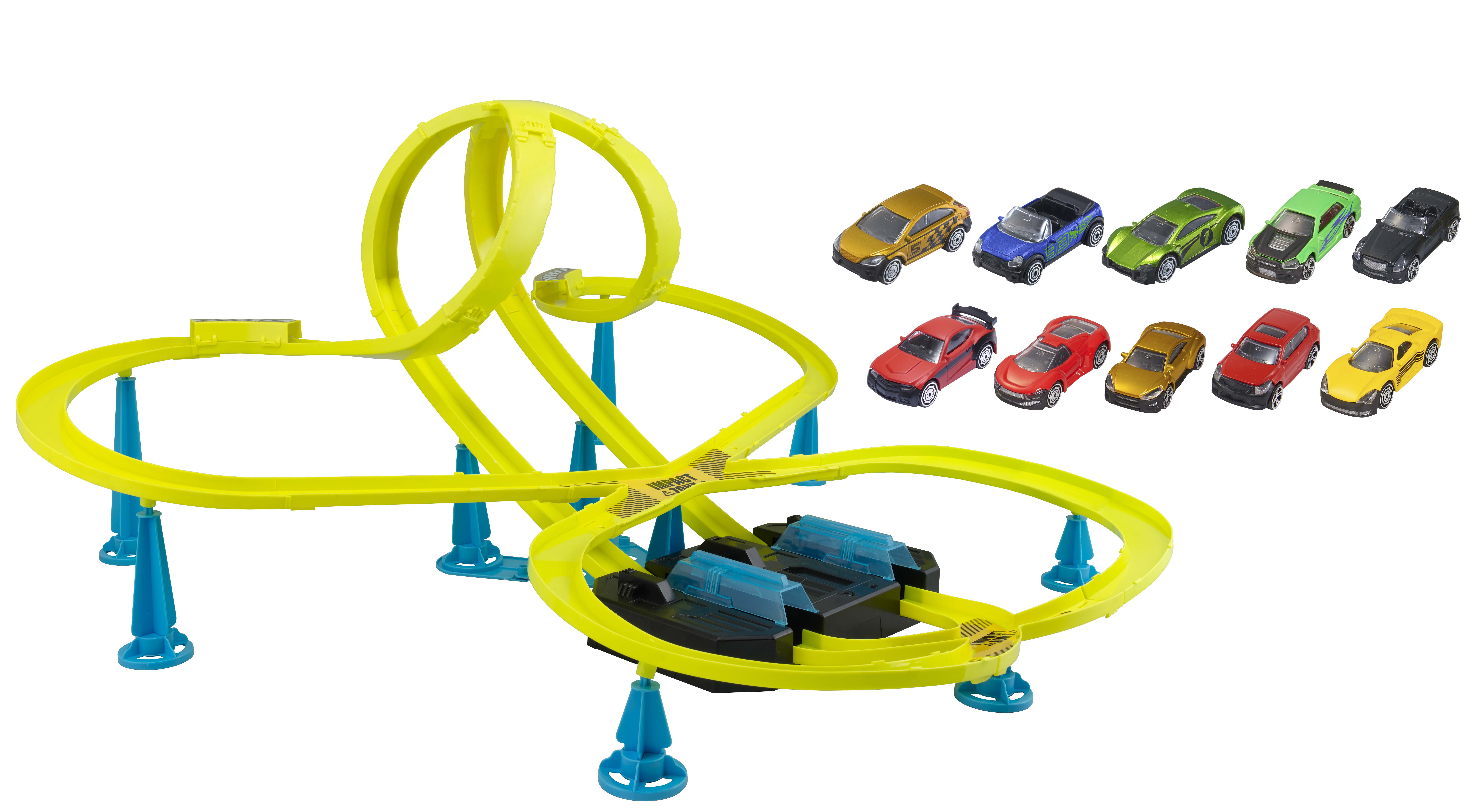 Speedsterz Thunderdome Stunt Race Track Play Set - Includes