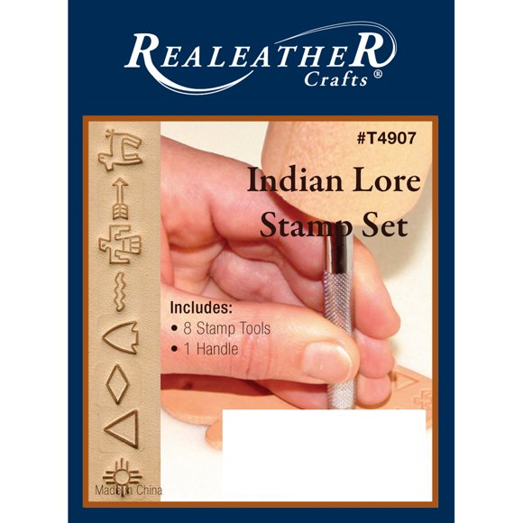 Réaliste(R) Artisanat Tampon Indien Lore SetT4907