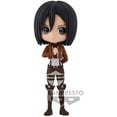 thumbnail image 2 of Attack On Titan 5 Inch Static Figure Q-Posket - Mikasa Ackerman Ver A, 2 of 2