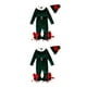 thumbnail image 4 of Moyic Traje de Navidad para niñas, traje de Navidad de manga larga con parte inferior de campana, traje de niño para accesorios de Type9 NO9, 4 of 6