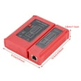 thumbnail image 2 of Probador de Cable de Red WZ 468 RJ45 y RJ11, Herramienta de Prueba de Red LAN Ethernet, Modelo de Escaneo Automático, Escaneo de Línea de Red Desmontable ANGGREK Otros, 2 of 9