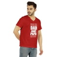 thumbnail image 2 of Inkmeso Mens Tshirt I Have Two Titles Dad And Papa And I Rock Them Both Graphic Tshirt For Daddy's Tee Shirt For Dad, 2 of 6
