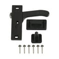thumbnail image 1 of Black RV Screen Door Latch Screen Door Latch and Handle ,Mounting Hardware, Camper Door Latch Right Hand Handle for RV Motor Home, 1 of 10