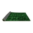 thumbnail image 2 of Ahgly Company Indoor Rectangle Abstract Green Modern Area Rugs, 7' x 10', 2 of 4
