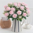 thumbnail image 4 of Artificial Flower Good Detail Realistic No Wither No Watering Long-lasting Fake Rose Photo Prop Table Centerpiece Wedding Party Decor Supplies, 4 of 7