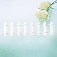 thumbnail image 1 of COMPUKAS Decorative Fence Mini Fence White for Seasonal Displays 1 Piece, 1 of 6