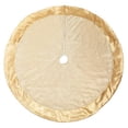 thumbnail image 1 of Dyno Seasonal Solutions 2484208CC 48 in. Satin Tree Skirt, Assorted - Pack Of 4, 1 of 1