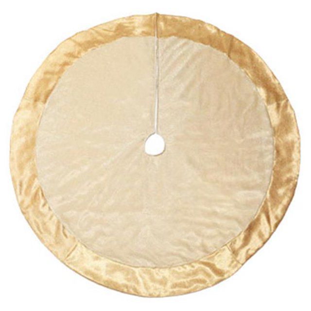 Dyno Seasonal Solutions 2484208CC 48 in. Satin Tree Skirt, Assorted - Pack Of 4