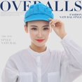 thumbnail image 2 of MesaSe Unisex Dustproof Breathable Elastic Kitchen Chef Hat Cleaner Factory Work Cap, 2 of 11
