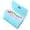 Blue, variant on HOMEIORA Expanding File Organizer with 13 Pockets Mini Accordion File Folders for Storage Invoice Cards Coupon Receipt Document A6 Size Paper - Pink, 1 Pack