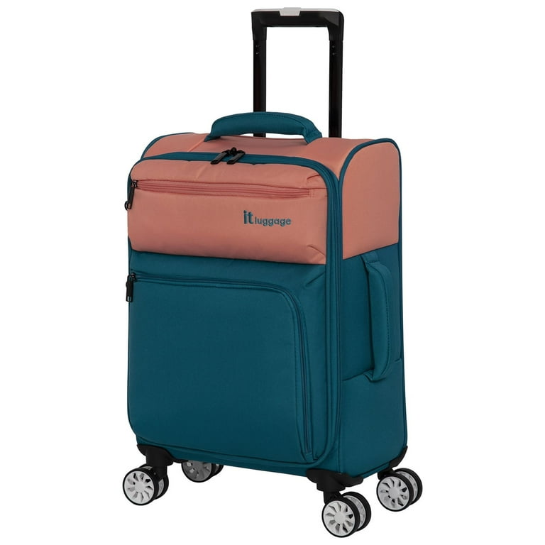 it luggage Duo Tone Softside Carry On and Checked 2 Piece Luggage