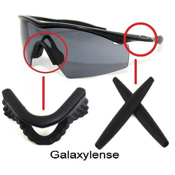 Galaxy Replacement Rubber kits for Oakley M Frame Strike sunglasses (604966975534)