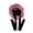 Powdery Pink, variant on Premium Non Slip Satin Hair Bonnet for Men Women Curly Hair, Dreadlock Loc Cap Silk Double Layer Sleeping Shower Wrap Anime Soft Band With Tie
