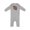 AC-Heather Grey, variant on I'm a New Cowboy in Town Baby Romper Coveralls